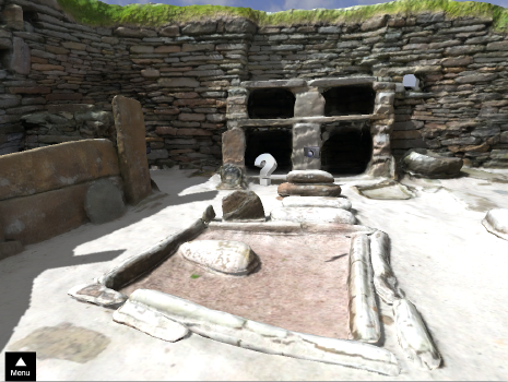 Orkney, Skara Brae, 3D App