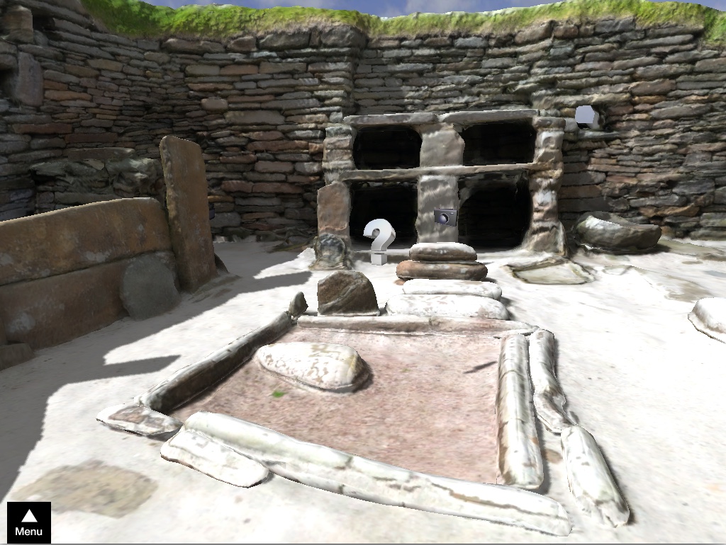 Orkney, Skara Brae, 3D App